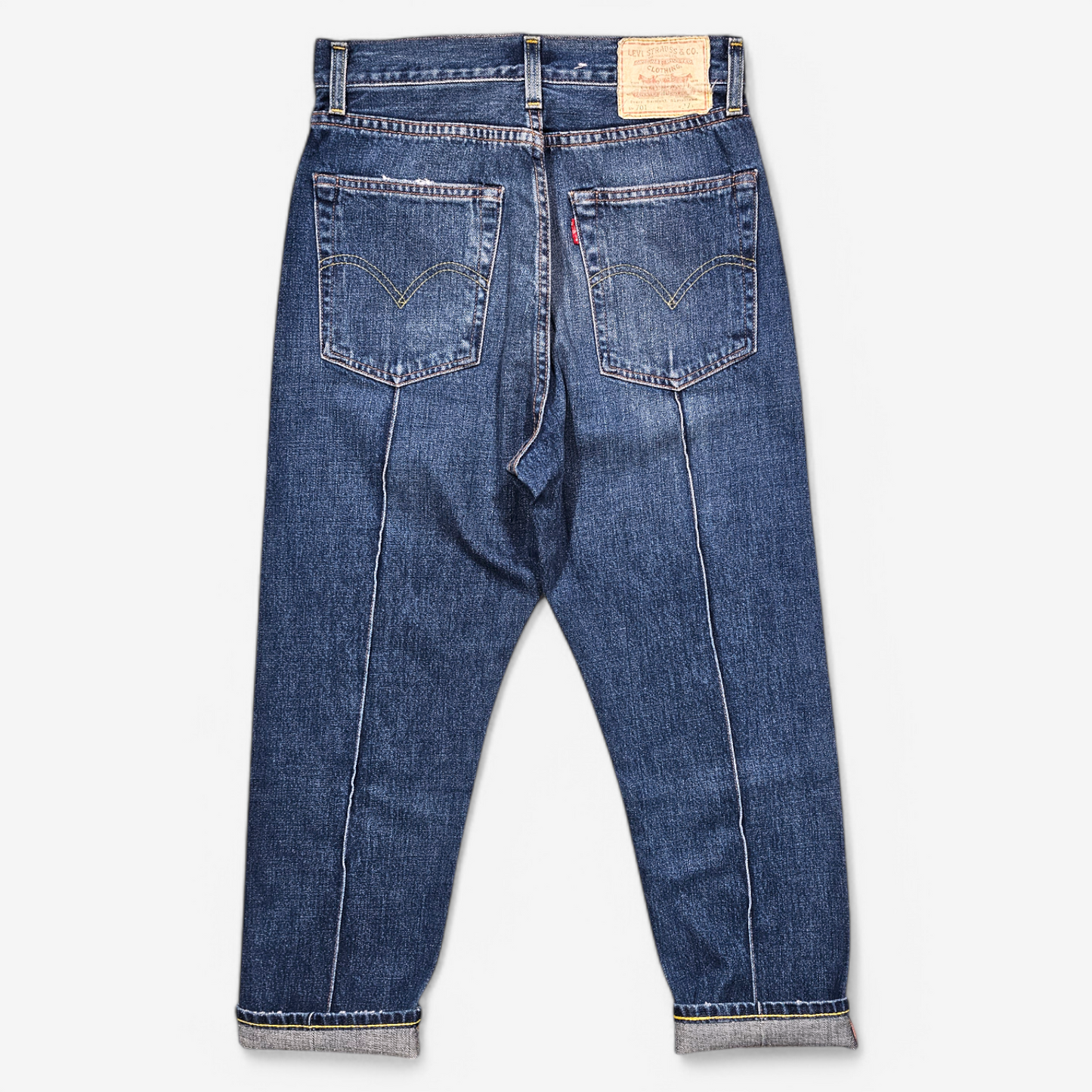Jean LVC Levi's Vintage Clothing 701 Cropped - Selvedge Big E (W27)