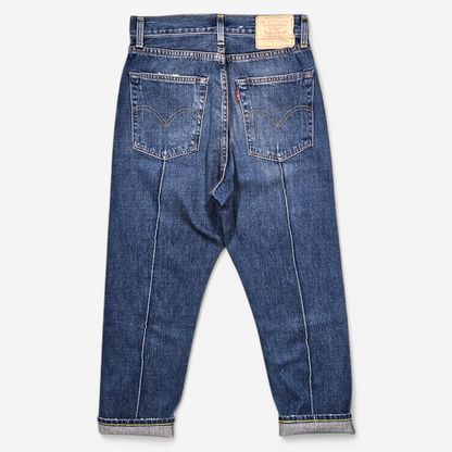 Jean LVC Levi's Vintage Clothing 701 Cropped - Selvedge Big E (W27)