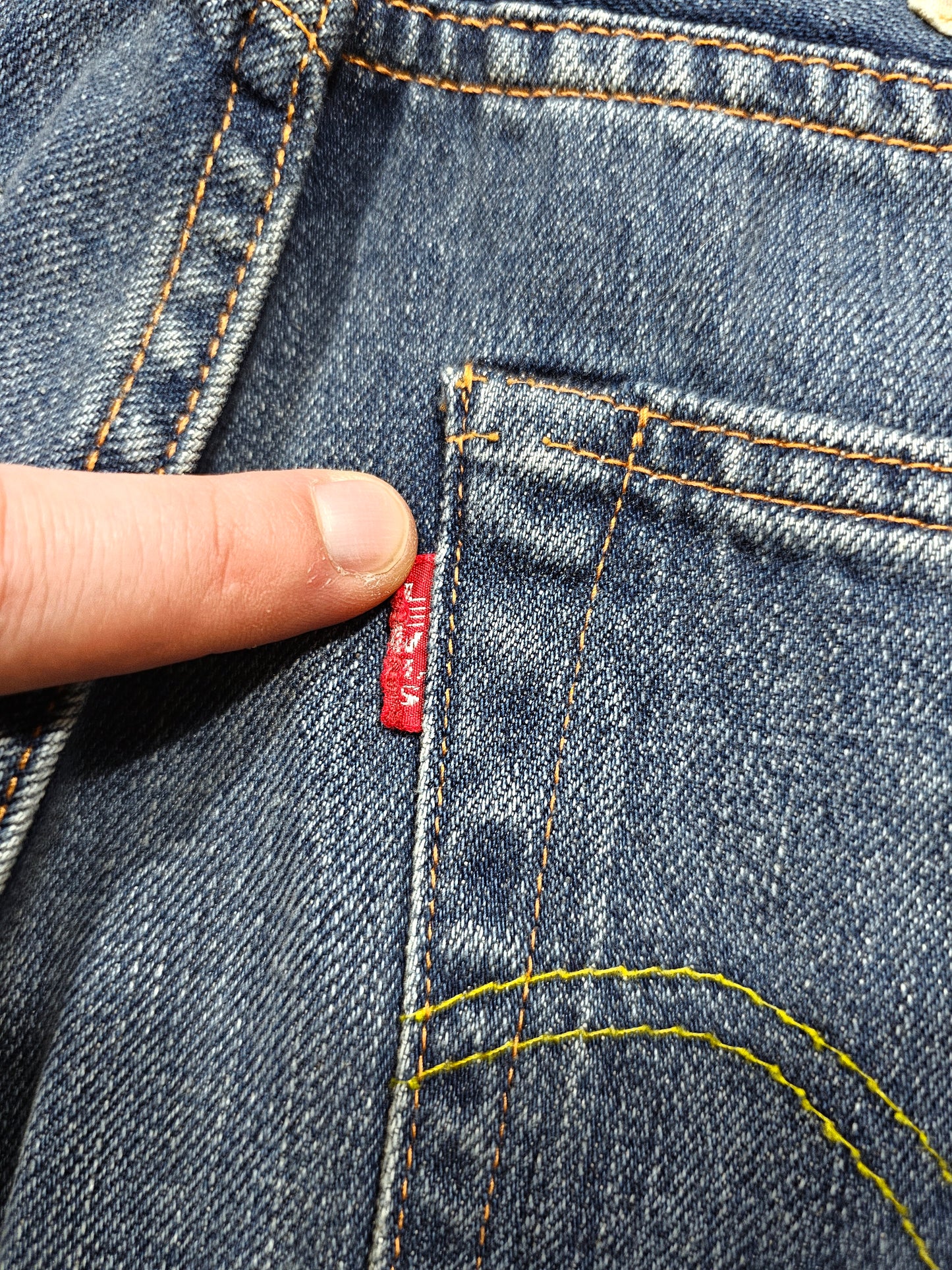 Jean LVC Levi's Vintage Clothing 701 Cropped - Selvedge Big E (W27)