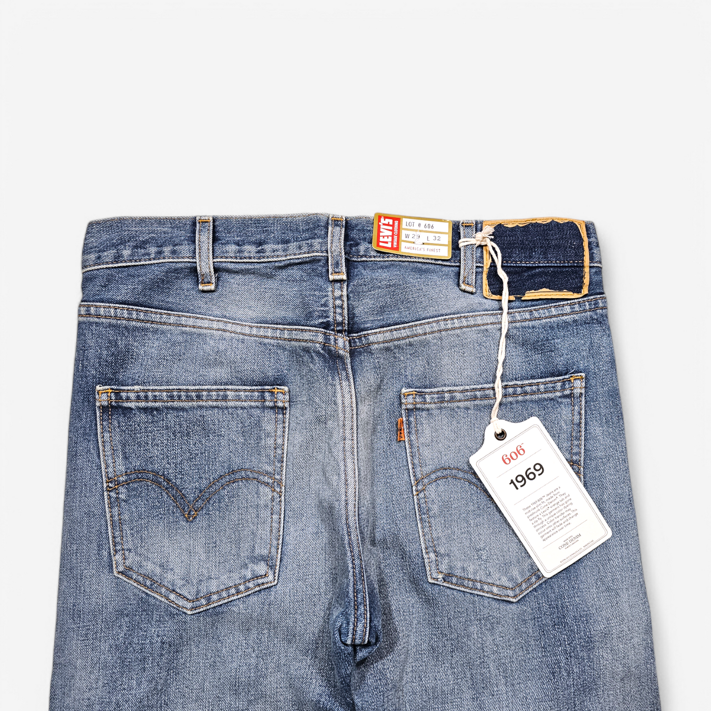 Levi's Vintage Clothing 606 1969 Jeans - Big E (W29L32)