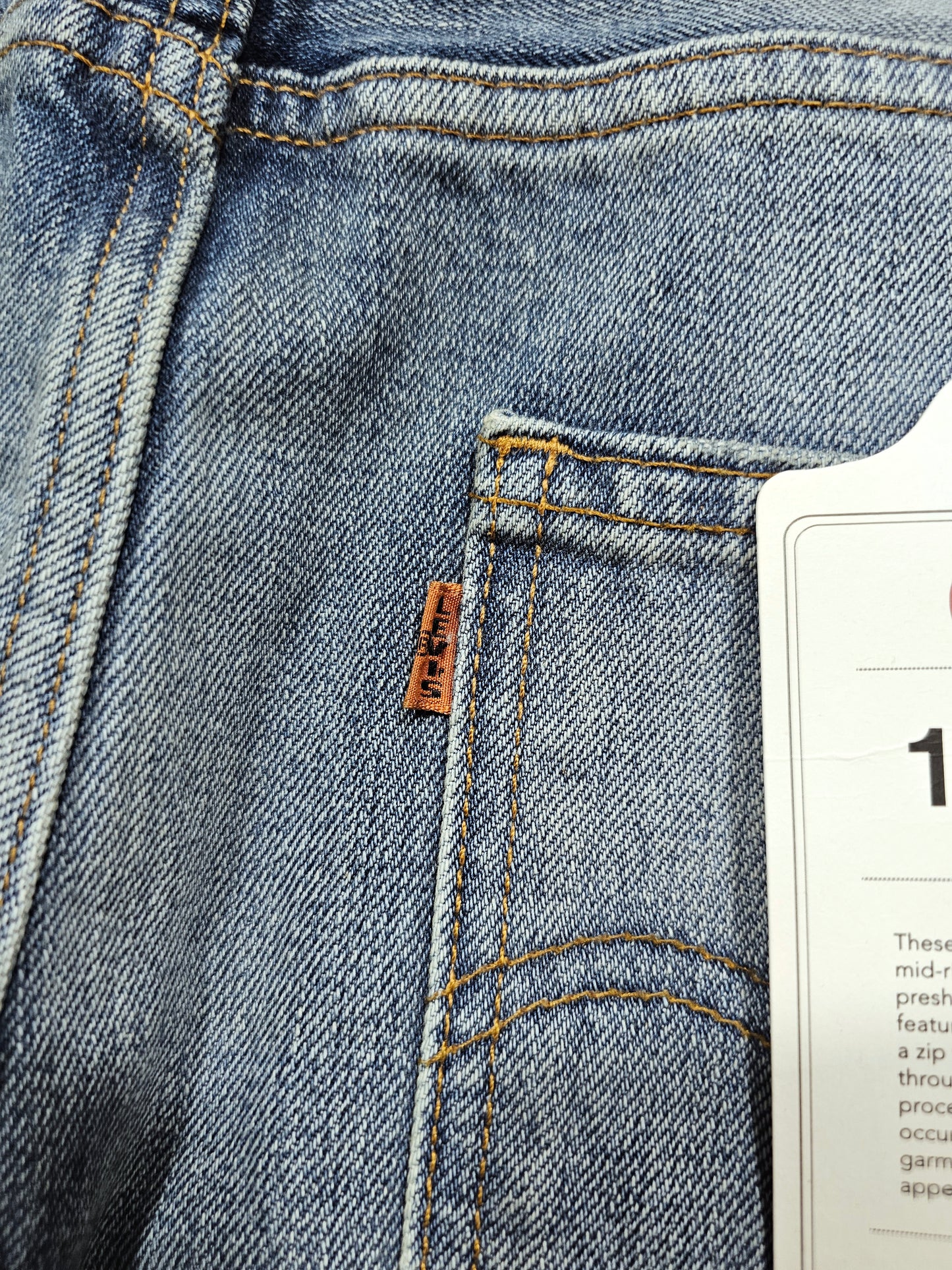 Levi's Vintage Clothing 606 1969 Jeans - Big E (W29L32)