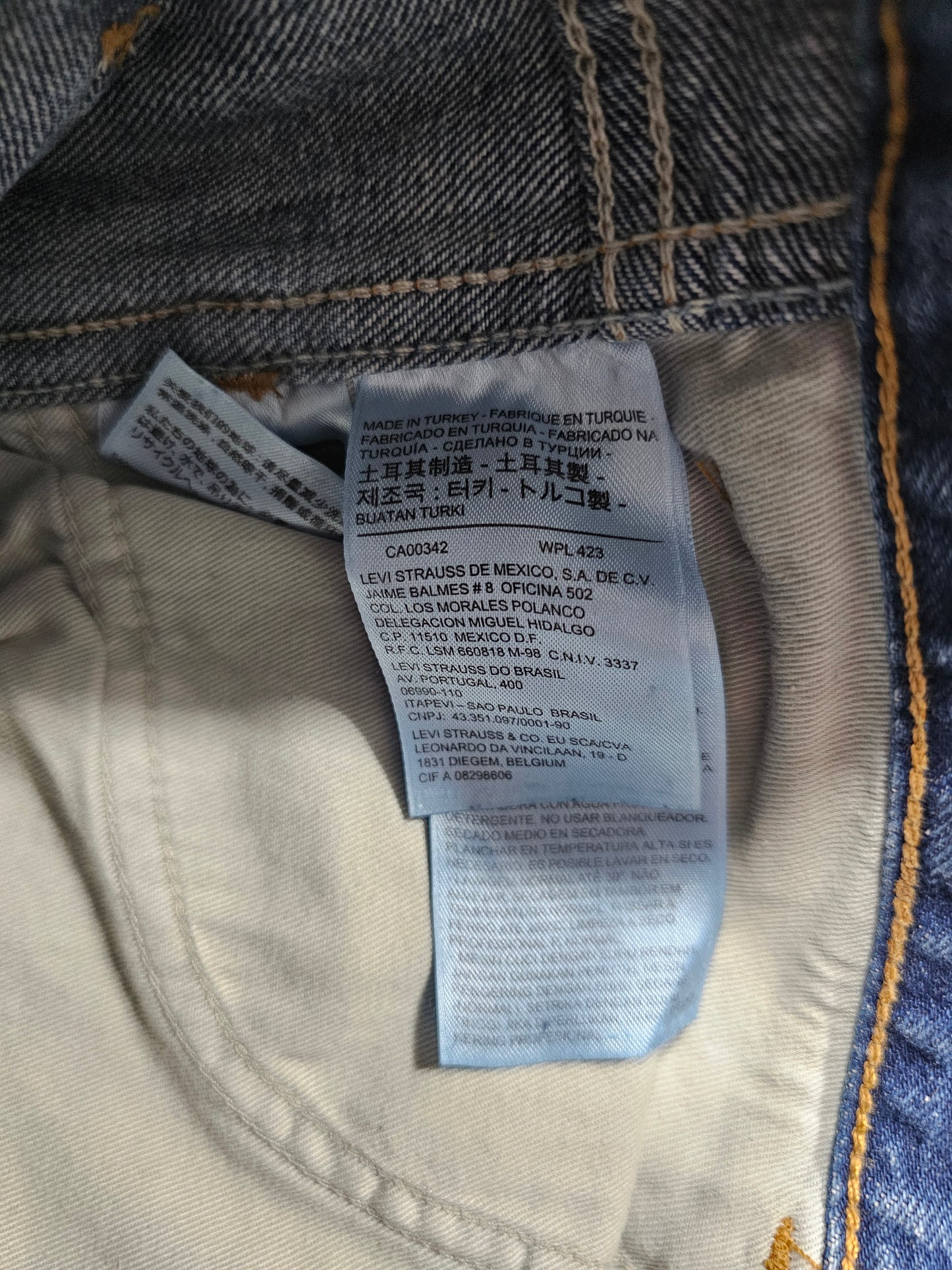 Levi's Vintage Clothing 606 1969 Jeans - Big E (W29L32)