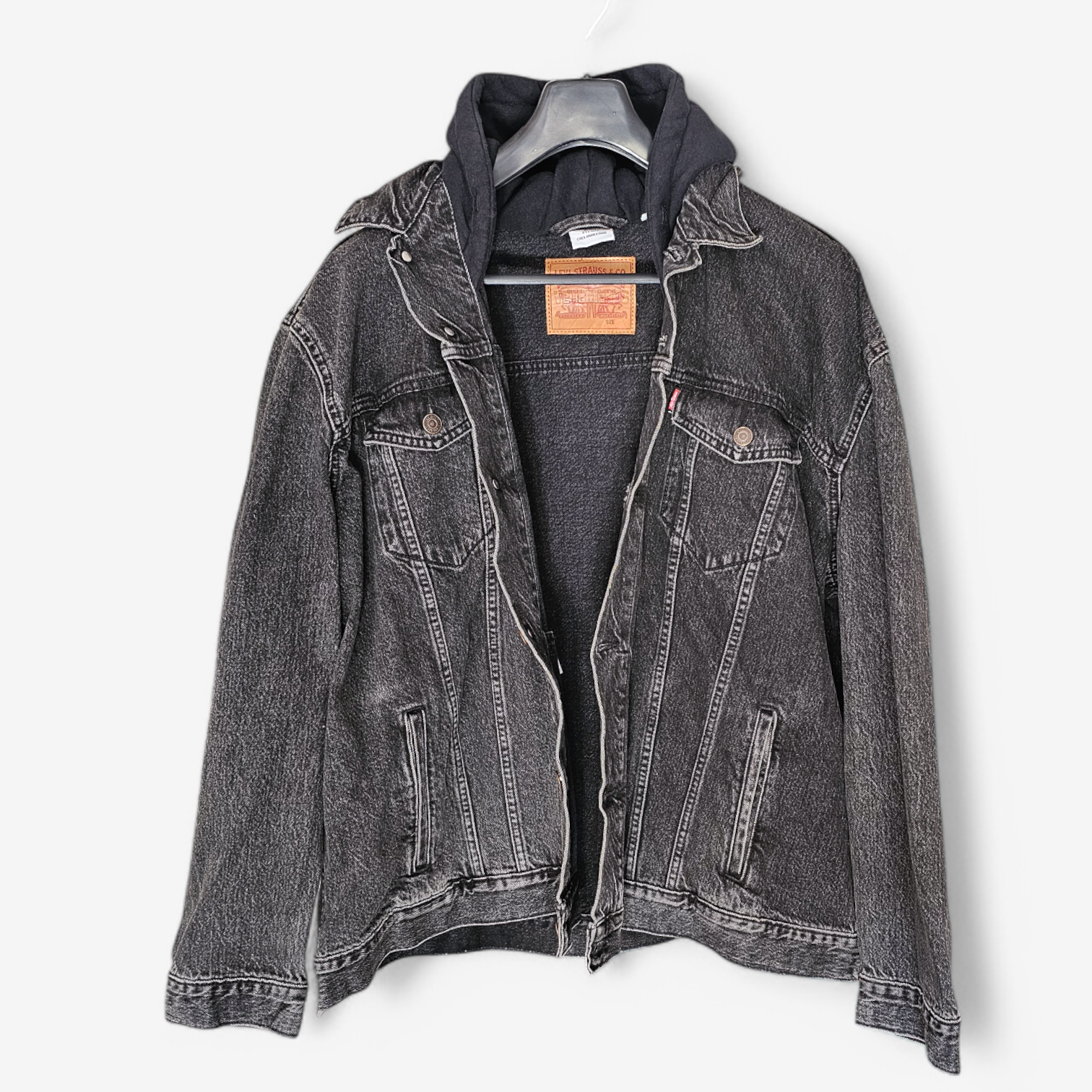 Levi's x Vetements Demna Gvasalia Hooded Oversized Denim Jacket