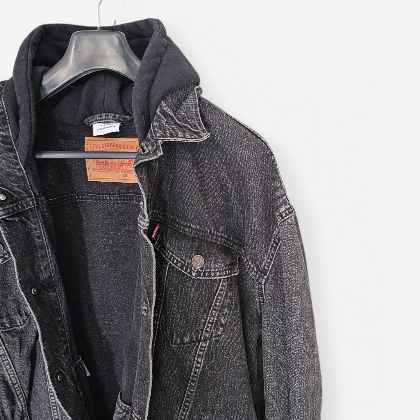 Levi's x Vetements Demna Gvasalia Hooded Oversized Denim Jacket (XS)