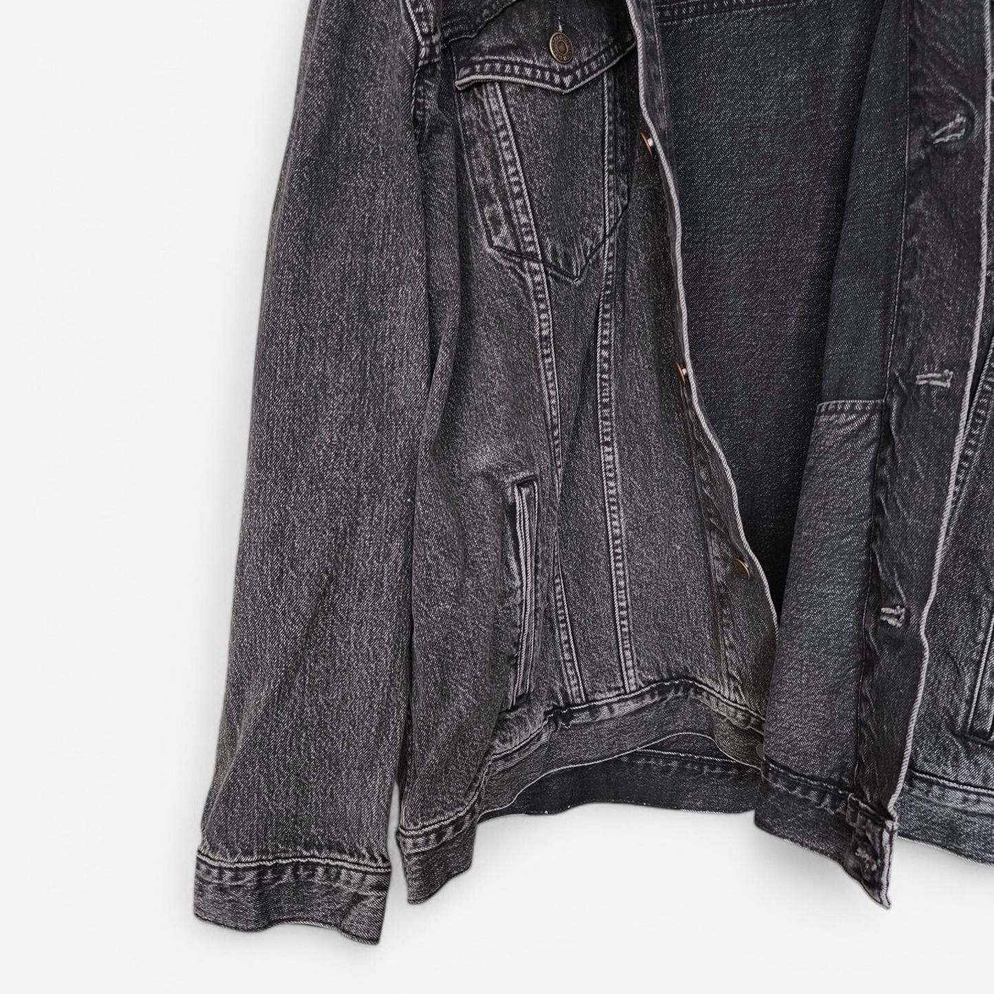 Levi's x Vetements Demna Gvasalia Hooded Oversized Denim Jacket (XS)
