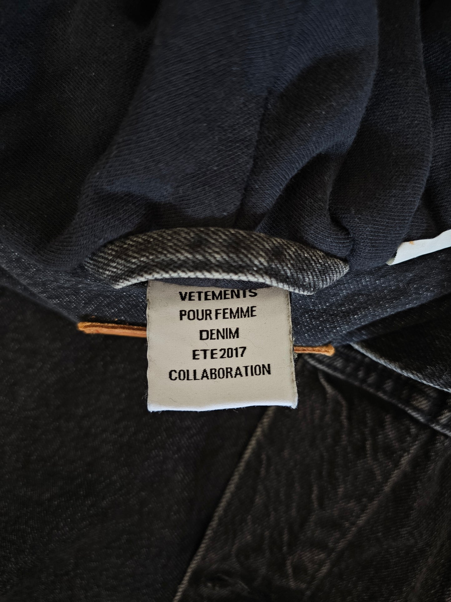 Levi's x Vetements Demna Gvasalia Hooded Oversized Denim Jacket (XS)