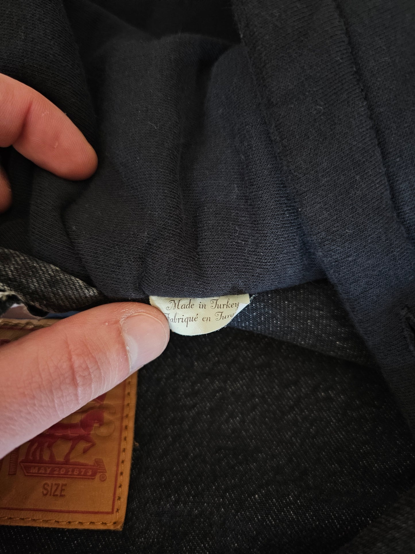 Levi's x Vetements Demna Gvasalia Hooded Oversized Denim Jacket (XS)