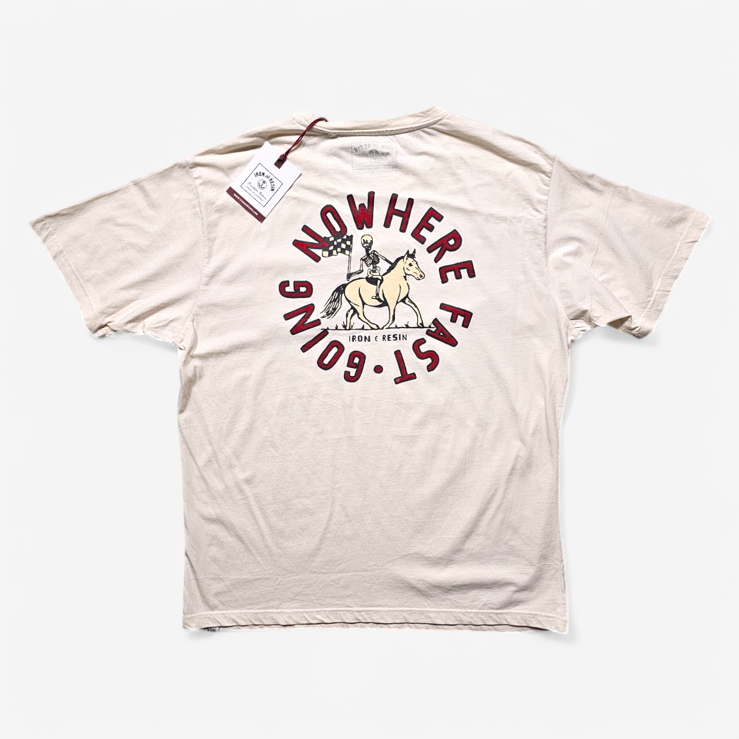 T-shirt Iron & Resin "Nowhere Fast Going"