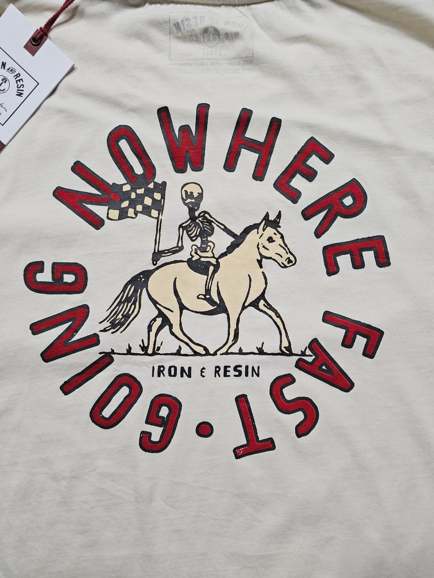 T-shirt Iron & Resin "Nowhere Fast Going" (L)