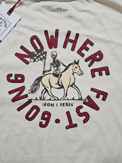 T-shirt Iron & Resin "Nowhere Fast Going" (L)
