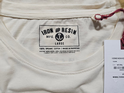 T-shirt Iron & Resin "Nowhere Fast Going" (L)