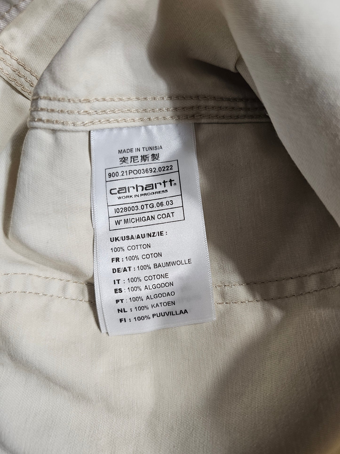 Carhartt Michigan Coat Camo Jacket (M)