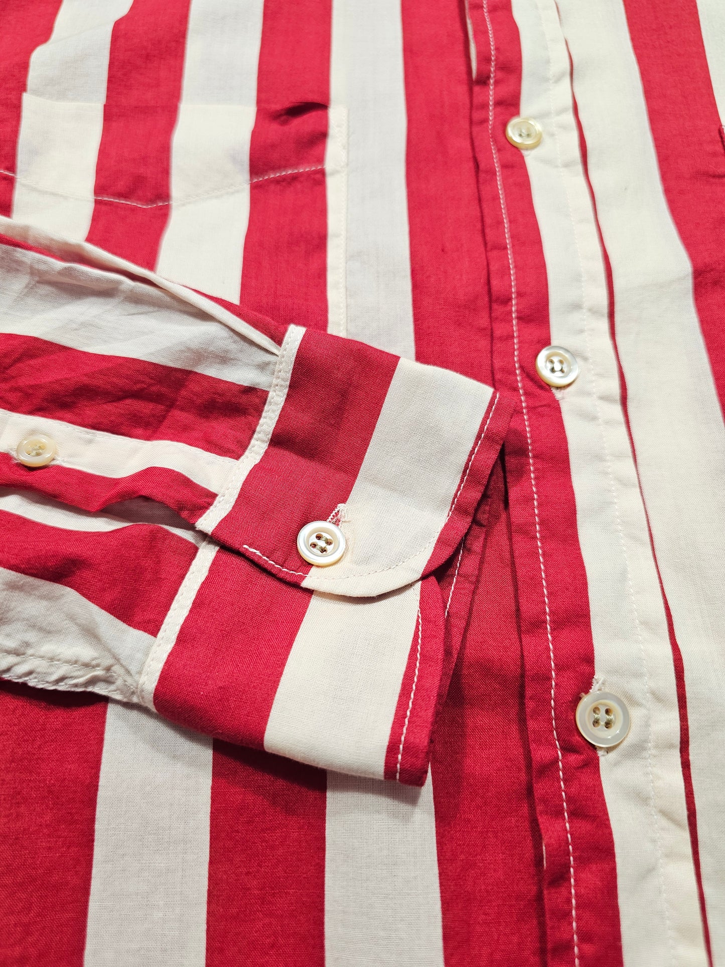 Chemise LVC Levi's Vintage Clothing 1960's Striped Shirt (S)