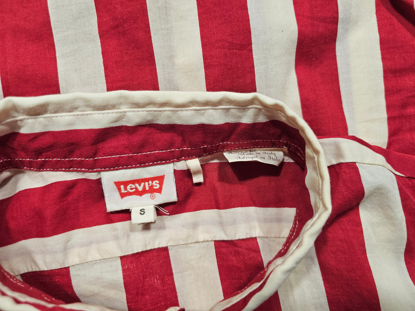 Chemise LVC Levi's Vintage Clothing 1960's Striped Shirt (S)