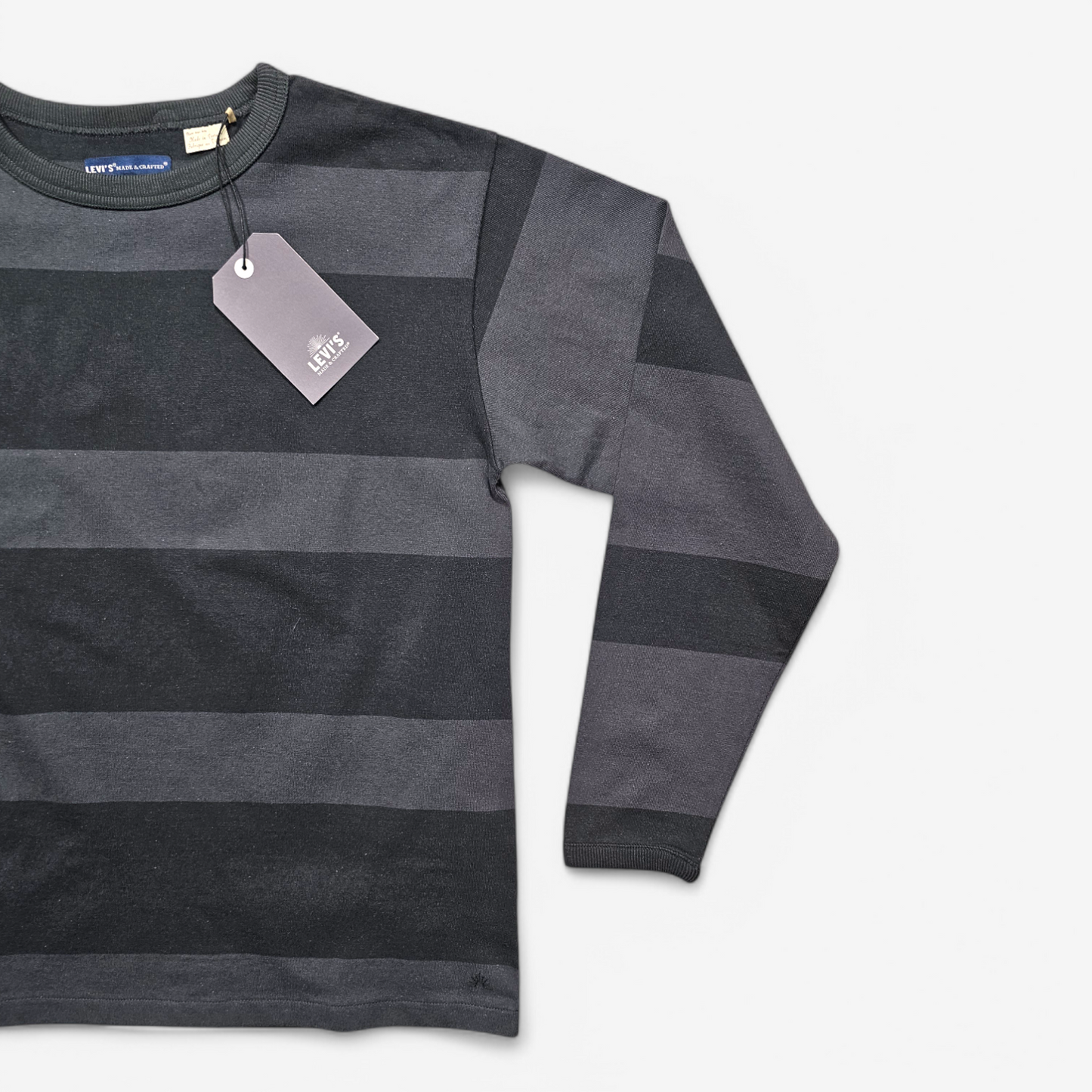 Levi's Made&Crafted Longsleeve Tee Rayé (XS)
