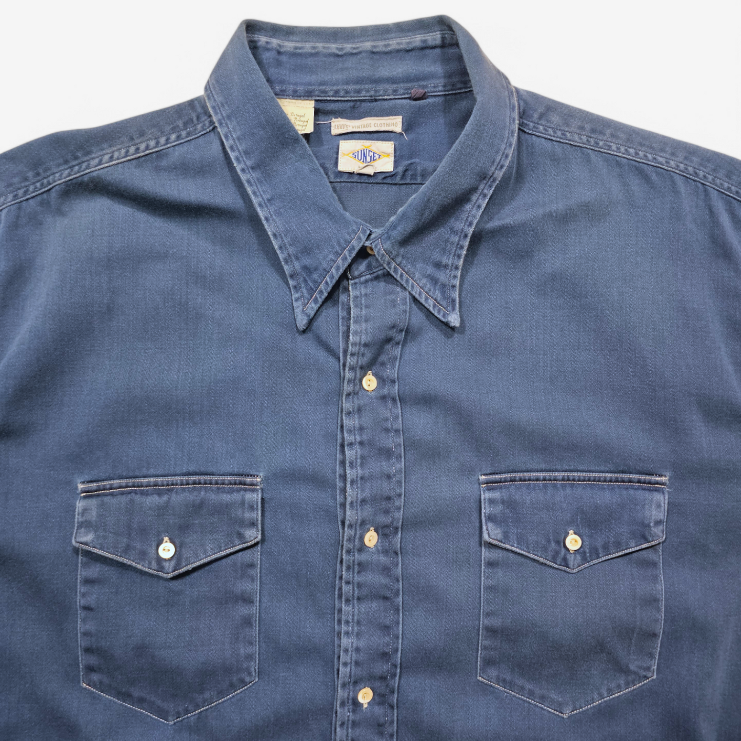 Chemise LVC Levi's Vintage Clothing 1917 Two-Pocket Sunset Shirt (XL)
