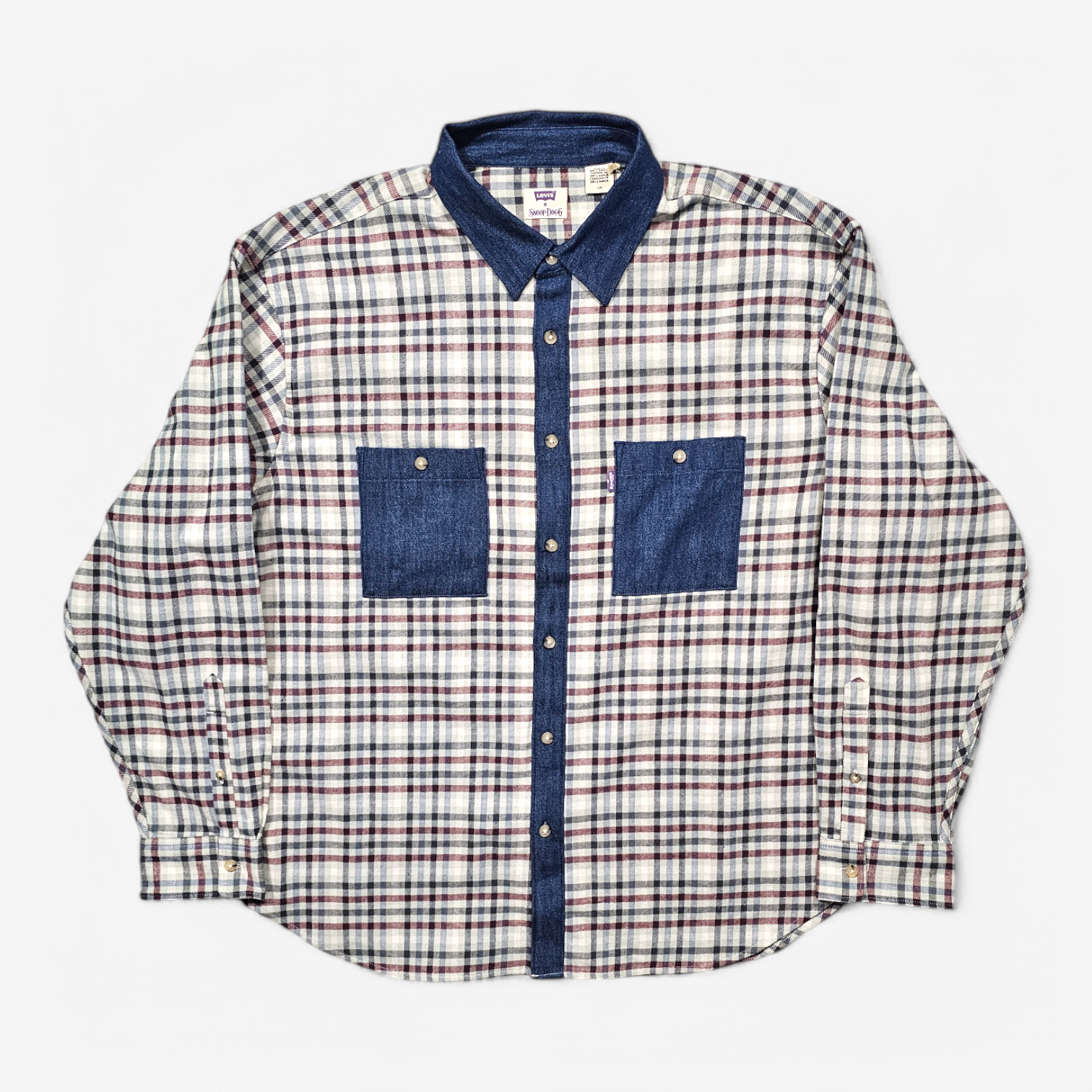 Chemise Levi's x Snoop Dogg Flannel Shirt Chanvre