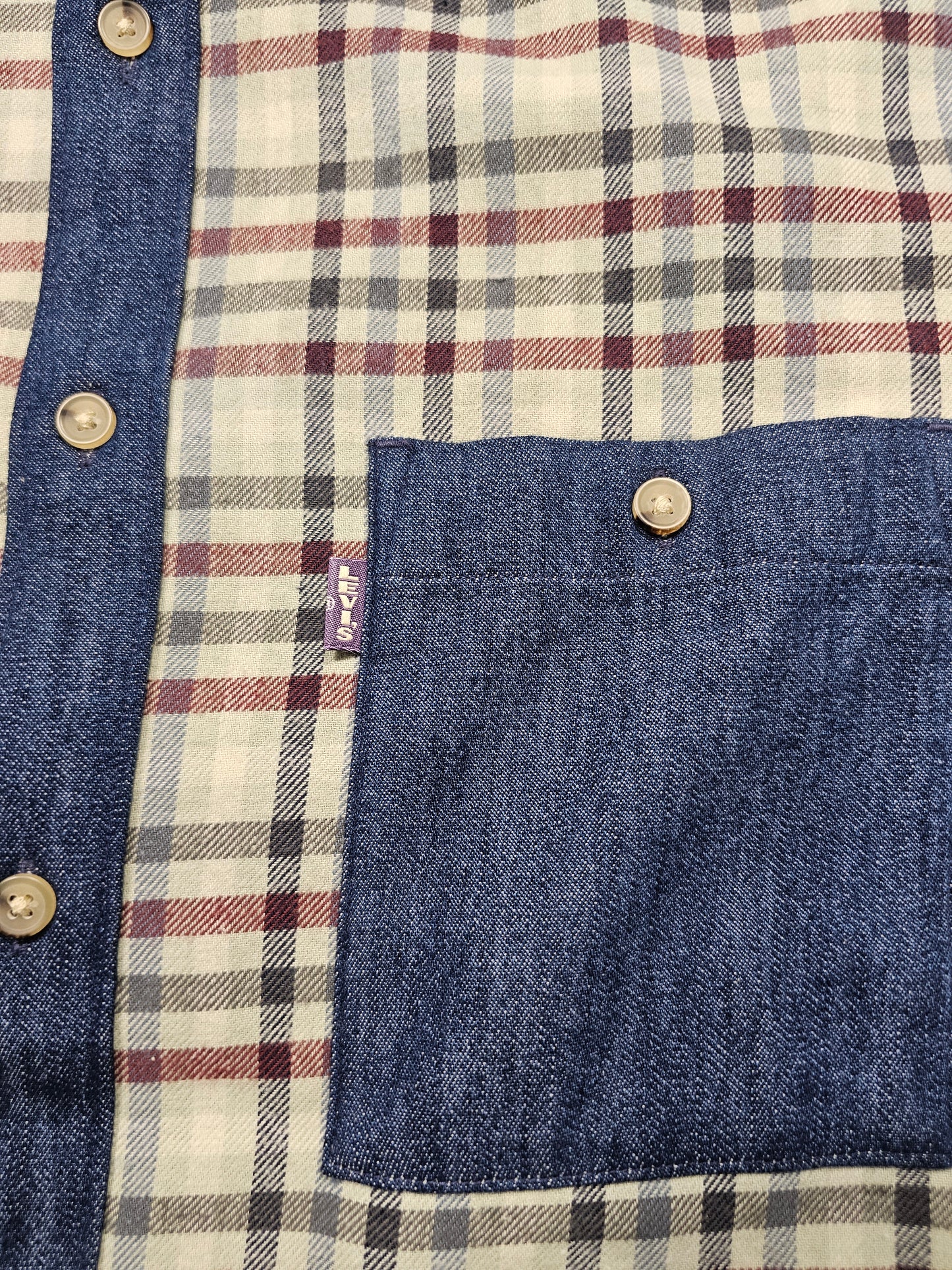Chemise Levi's x Snoop Dogg Flannel Shirt Chanvre (L)