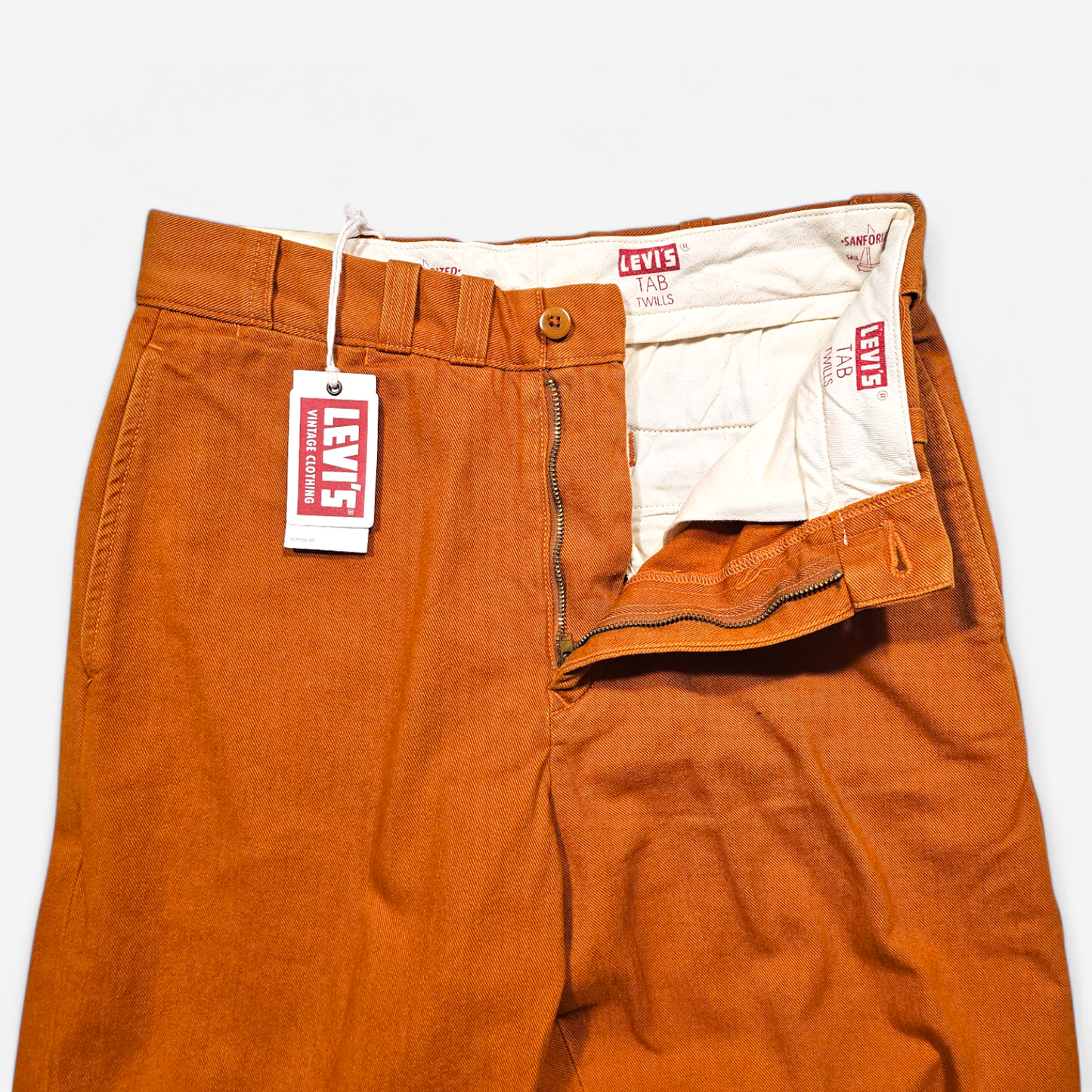 LVC Levi's Vintage Clothing Tab Twills Chino Pants - Big E (W28L32)