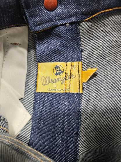 Vintage Deadstock 50's / 60's Wrangler 11BZ Blue Bell Jeans - Made in USA (W24)