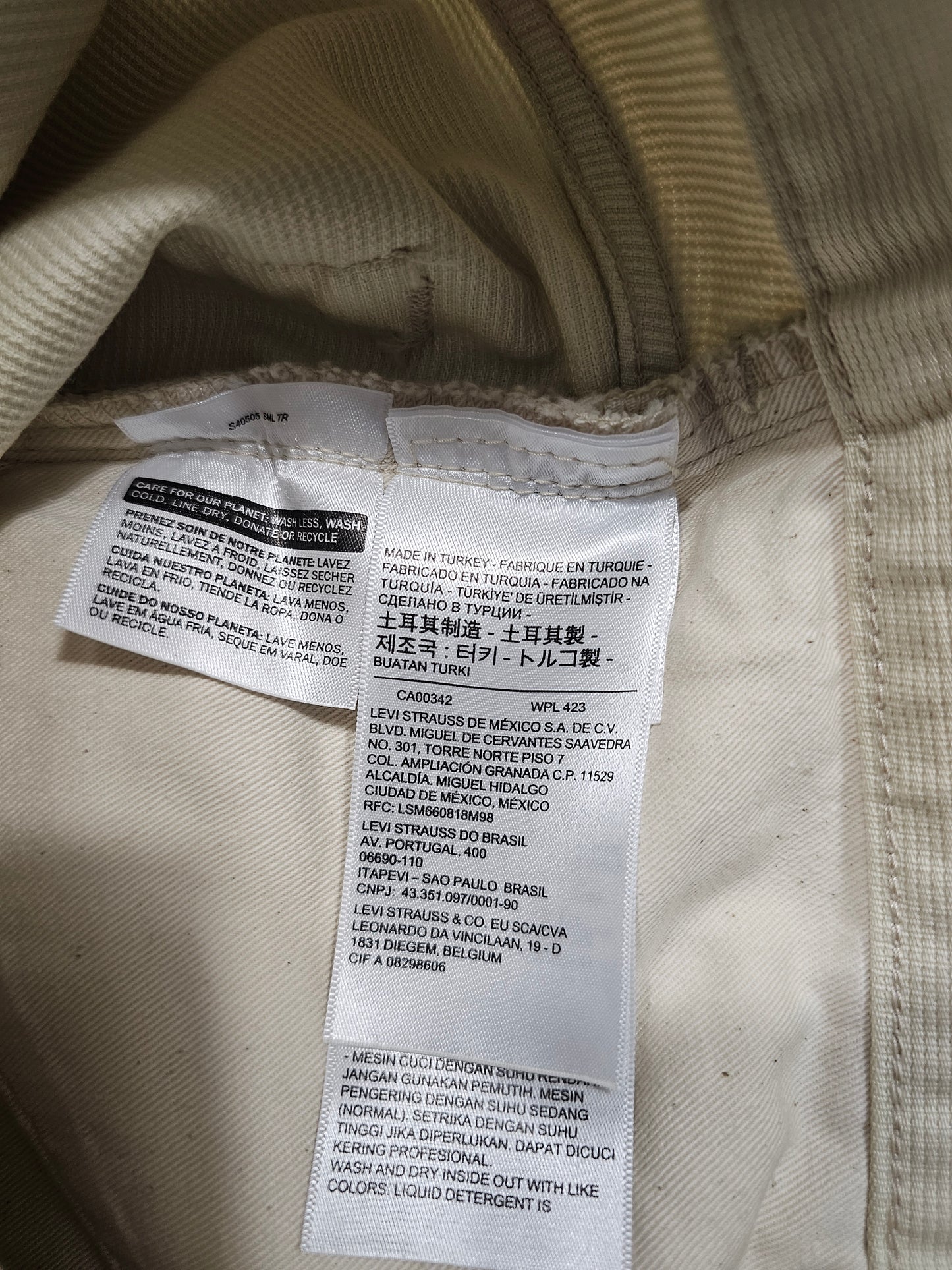 Pantalon LVC Levi's Vintage Clothing 519 Bedford Pant - Big E (W30)
