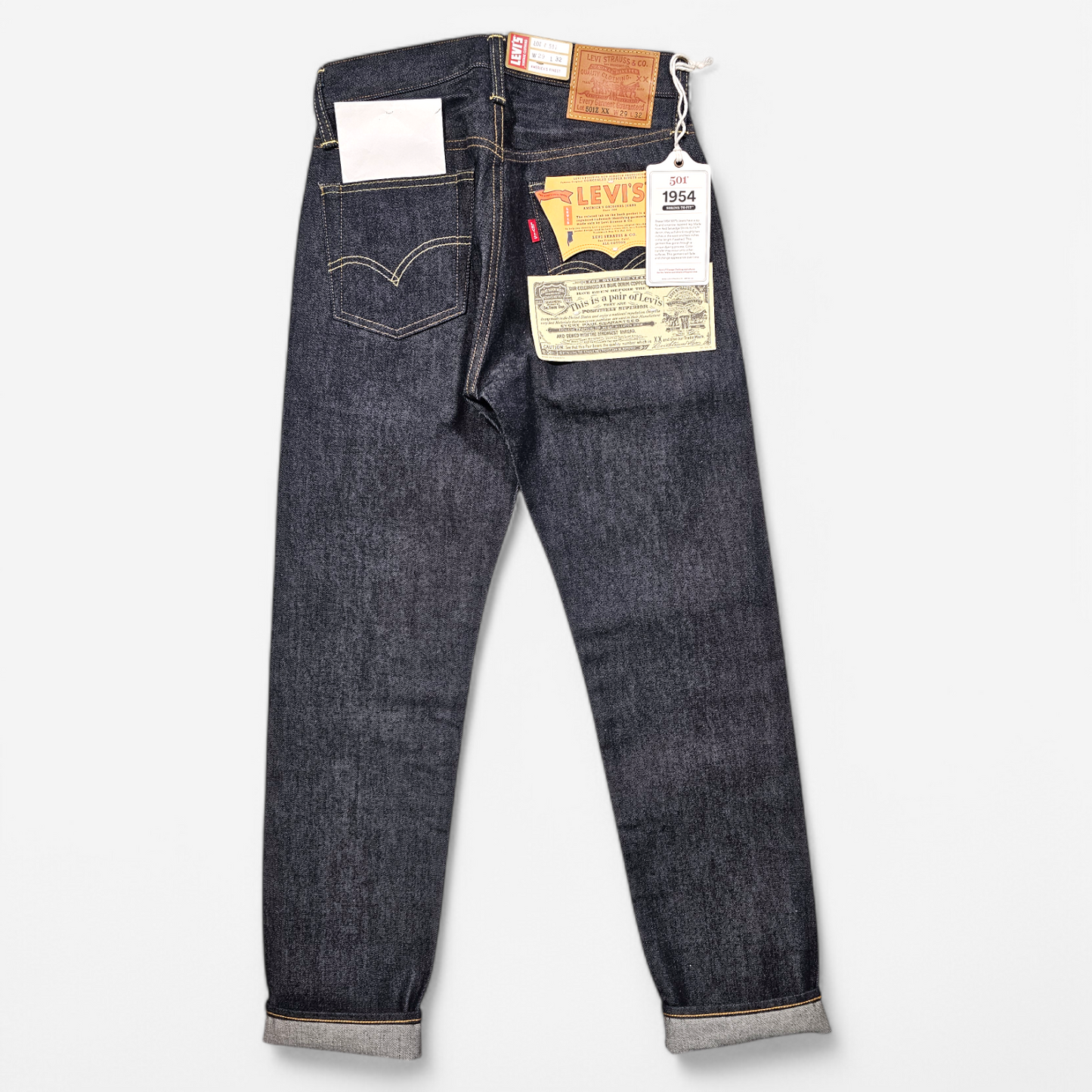 Jean LVC Levi's Vintage Clothing 501 1954 STF - Made in Japan Big E Selvedge (W29L32)