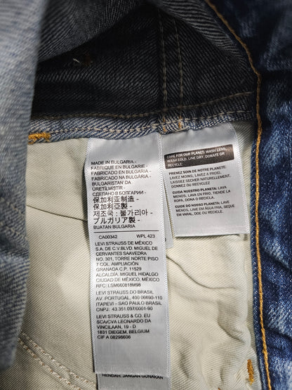 Jean Levi's Vintage Clothing 606 1965 Super Slims - Big E (W30L32)