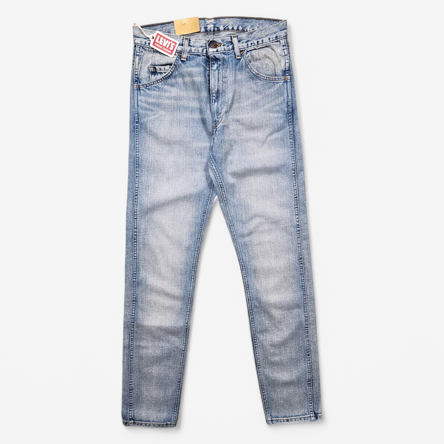 Jean Levi's Vintage Clothing 606 1965 Super Slims - Big E