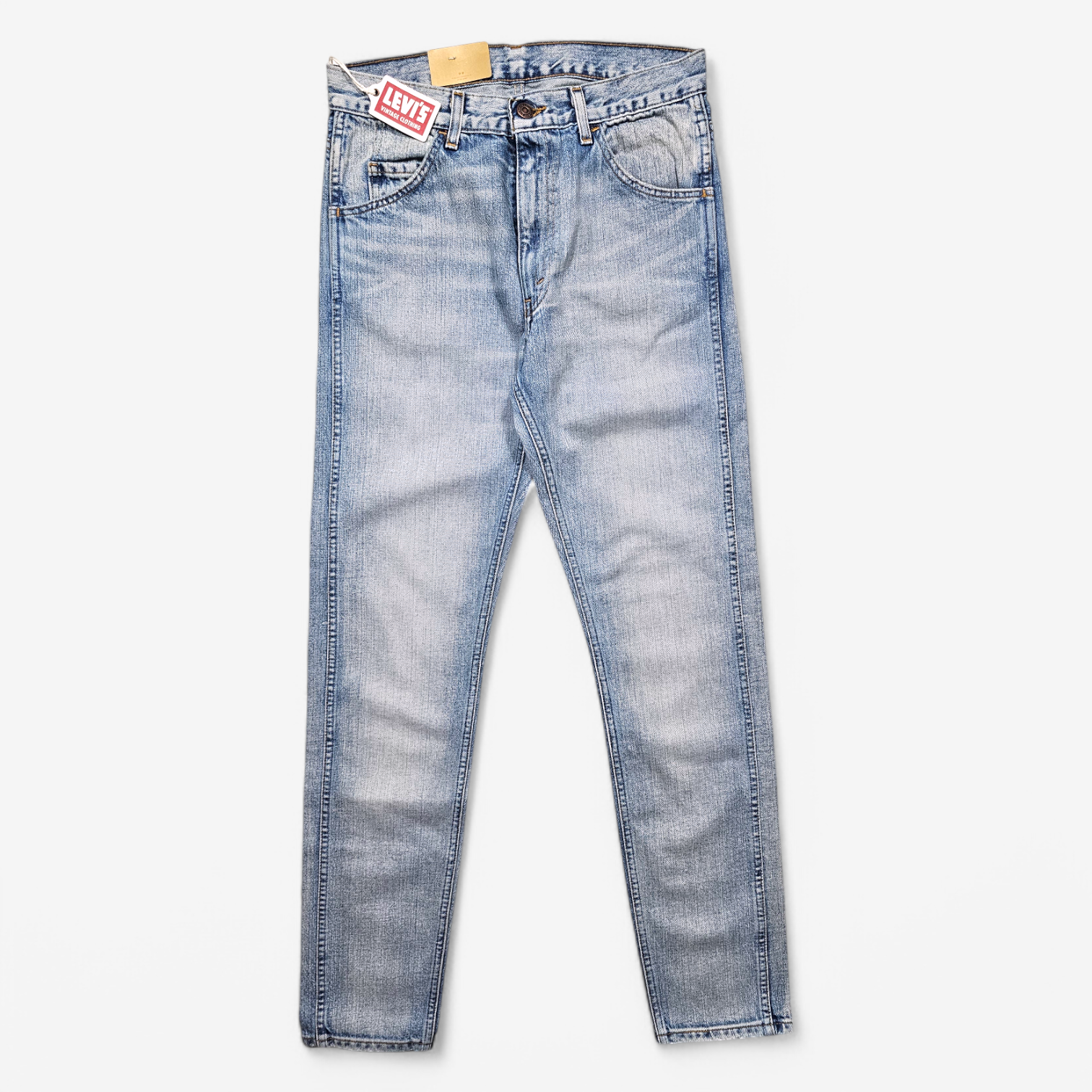 Jean Levi's Vintage Clothing 606 1965 Super Slims - Big E