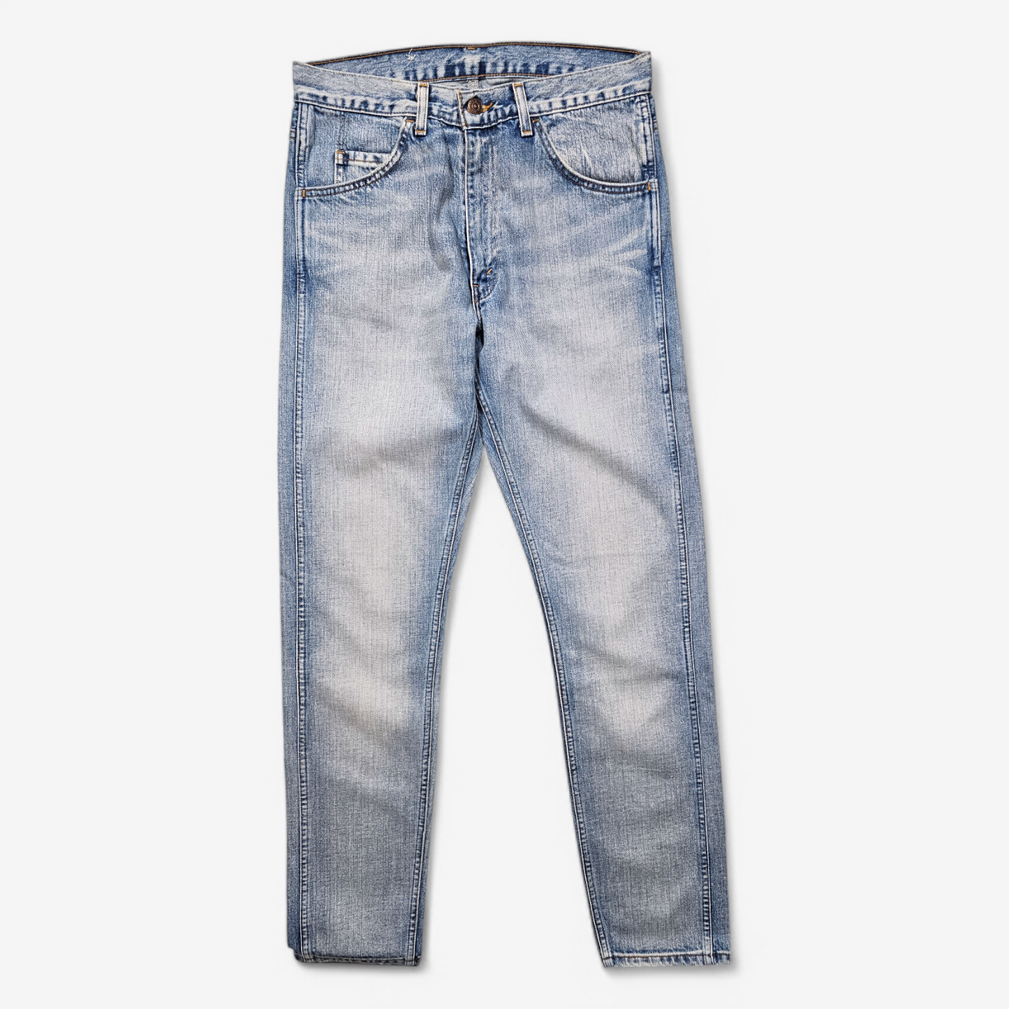 Jean Levi's Vintage Clothing 606 1965 Super Slims - Big E