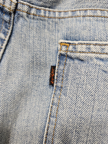Jean Levi's Vintage Clothing 606 1965 Super Slims - Big E (W32L34)