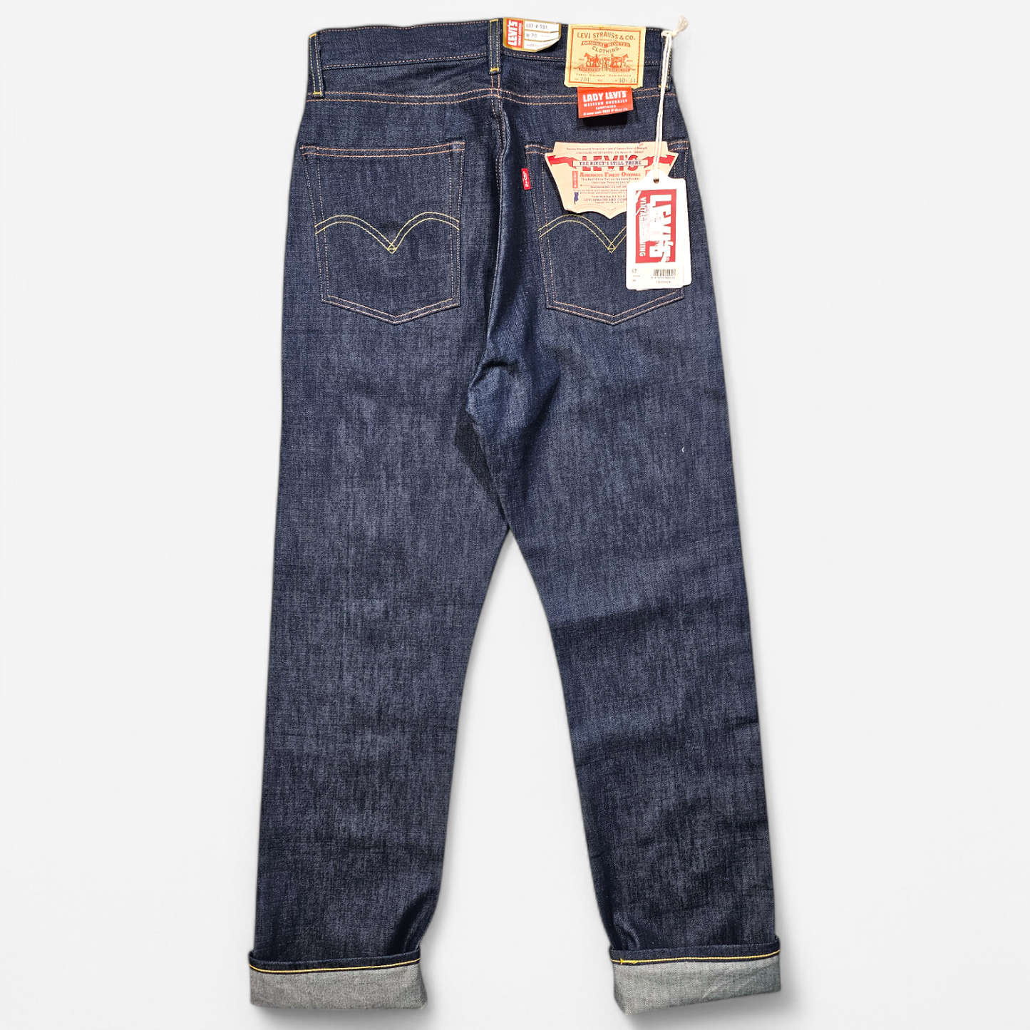 Jean LVC Levi's Vintage Clothing 701 1950s - Big E Selvedge (W30)