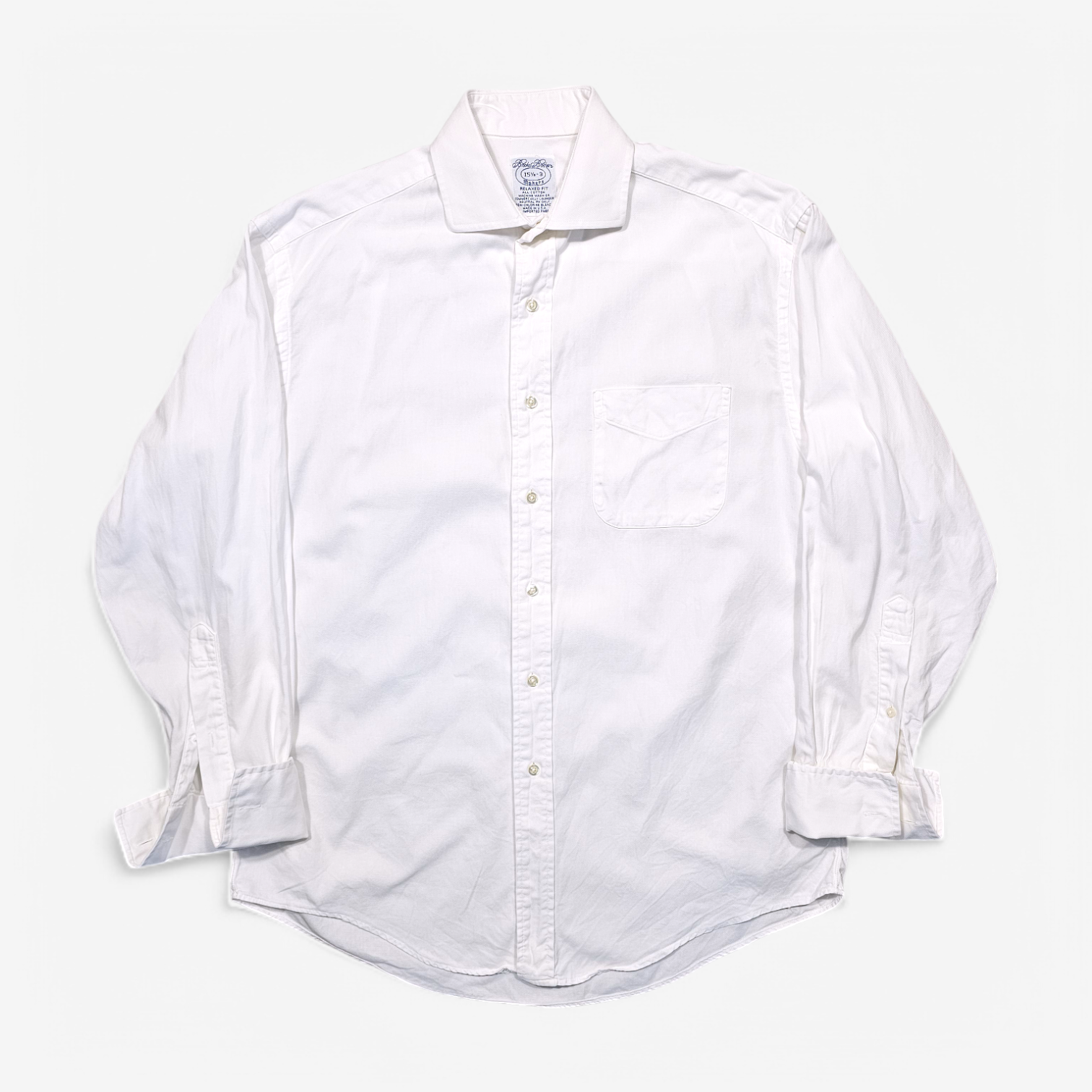 Chemise Vintage Brooks Brothers Relaxed Fit Poignets Mousquetaires - Made in USA