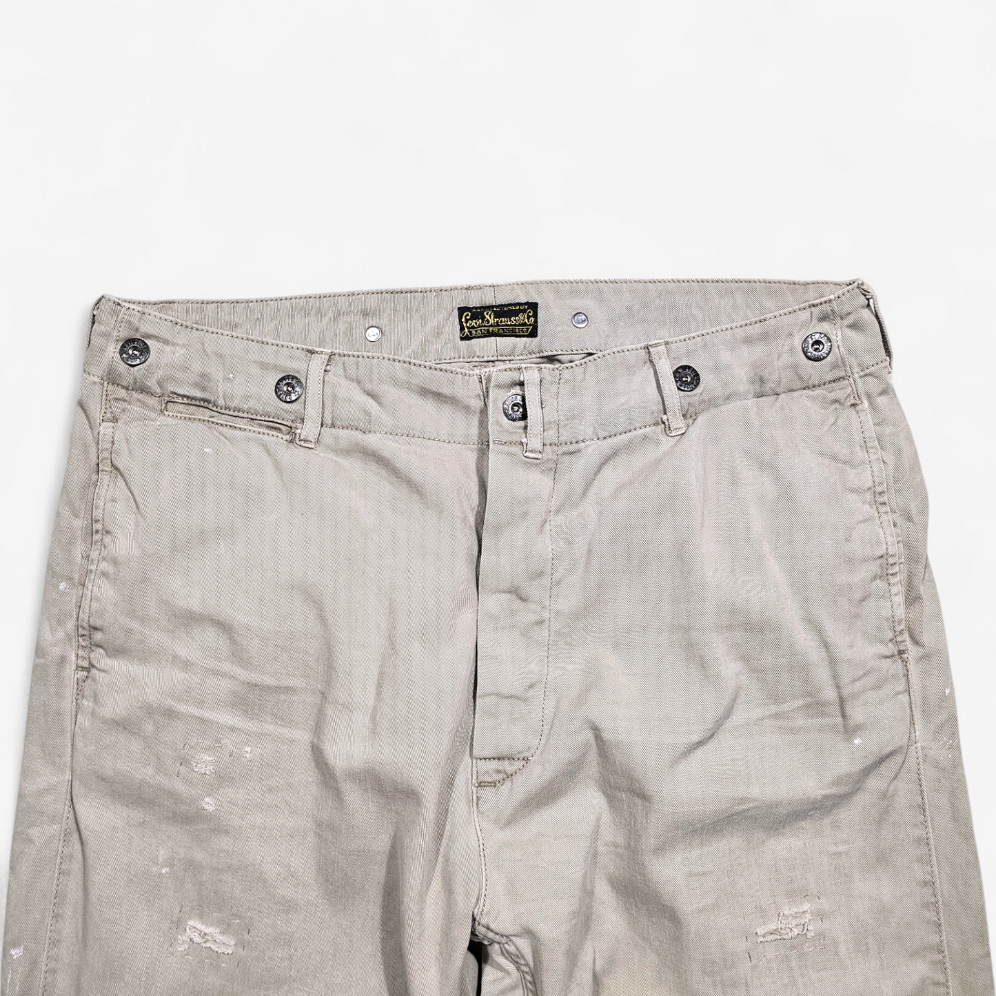 Pantalon LVC Levi's Vintage Clothing 1920's Chino Distressed (W36L34)