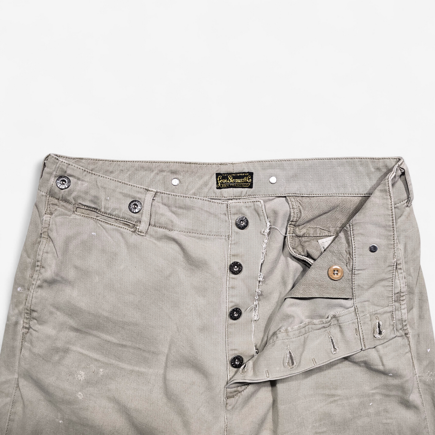 Pantalon LVC Levi's Vintage Clothing 1920's Chino Distressed (W36L34)