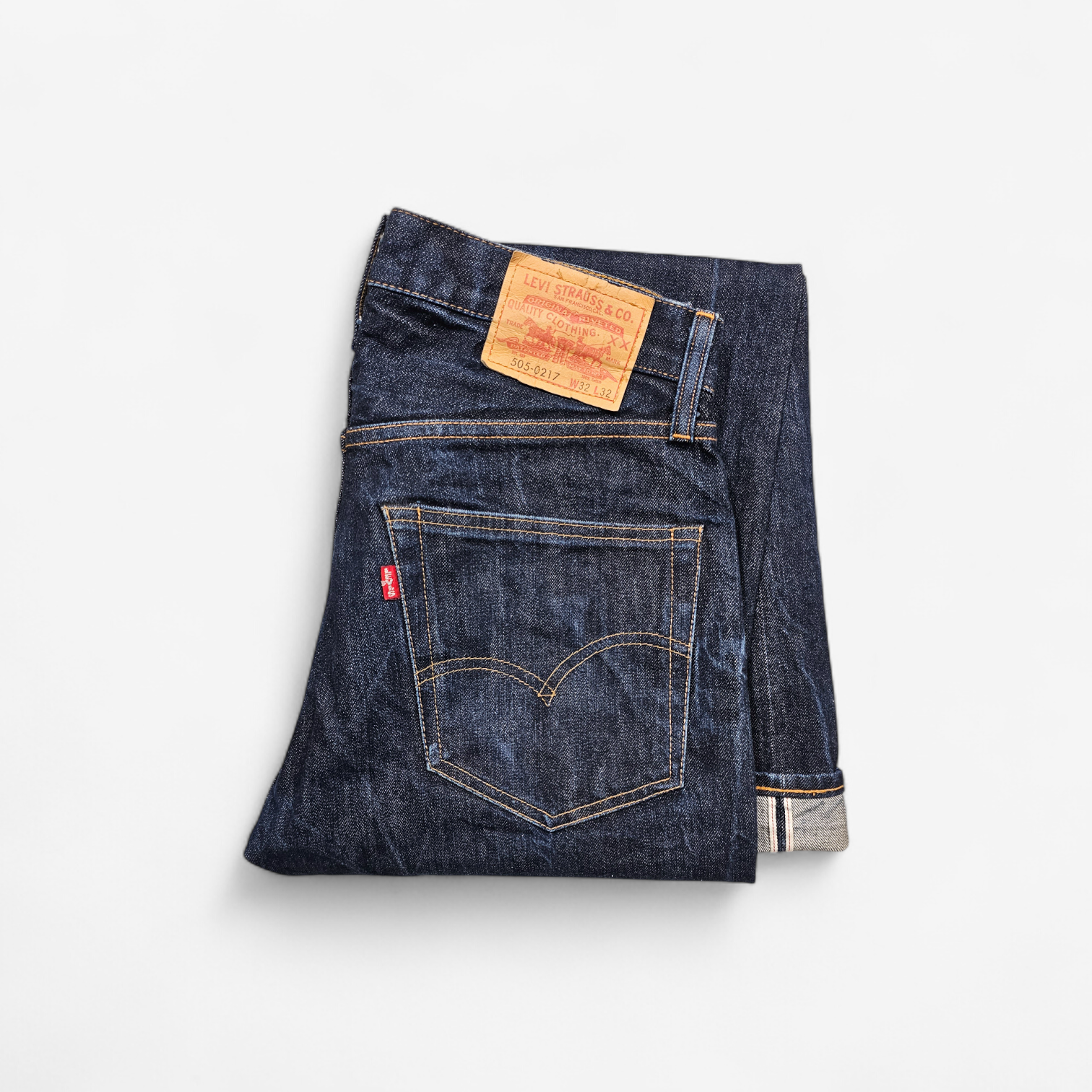 Jean LVC Levi's Vintage Clothing 505 1967 Selvedge Big E 