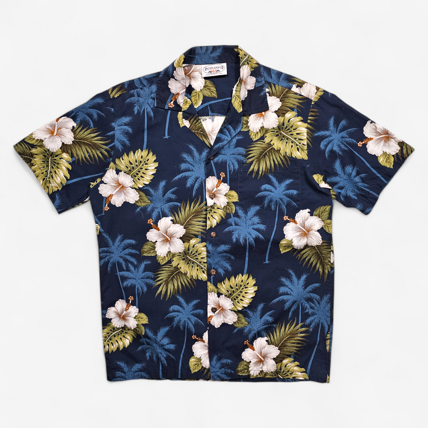 Hawaiian Shirt Vintage Pacific Legend - Made in USA