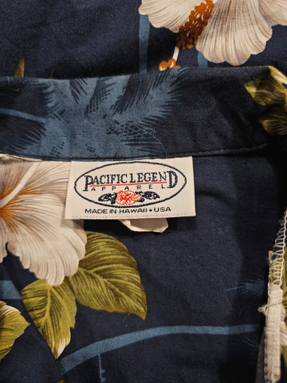 Hawaiian Shirt Vintage Pacific Legend - Made in USA (M)