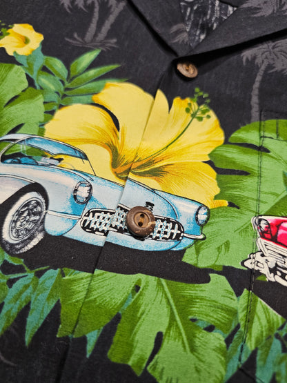 Hawaiian Shirt Vintage Pacific Legend - Made in USA (S)