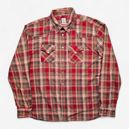 Chemise LVC Levi's Vintage Clothing 1950's Western Wear Flannel Shirt - Big E