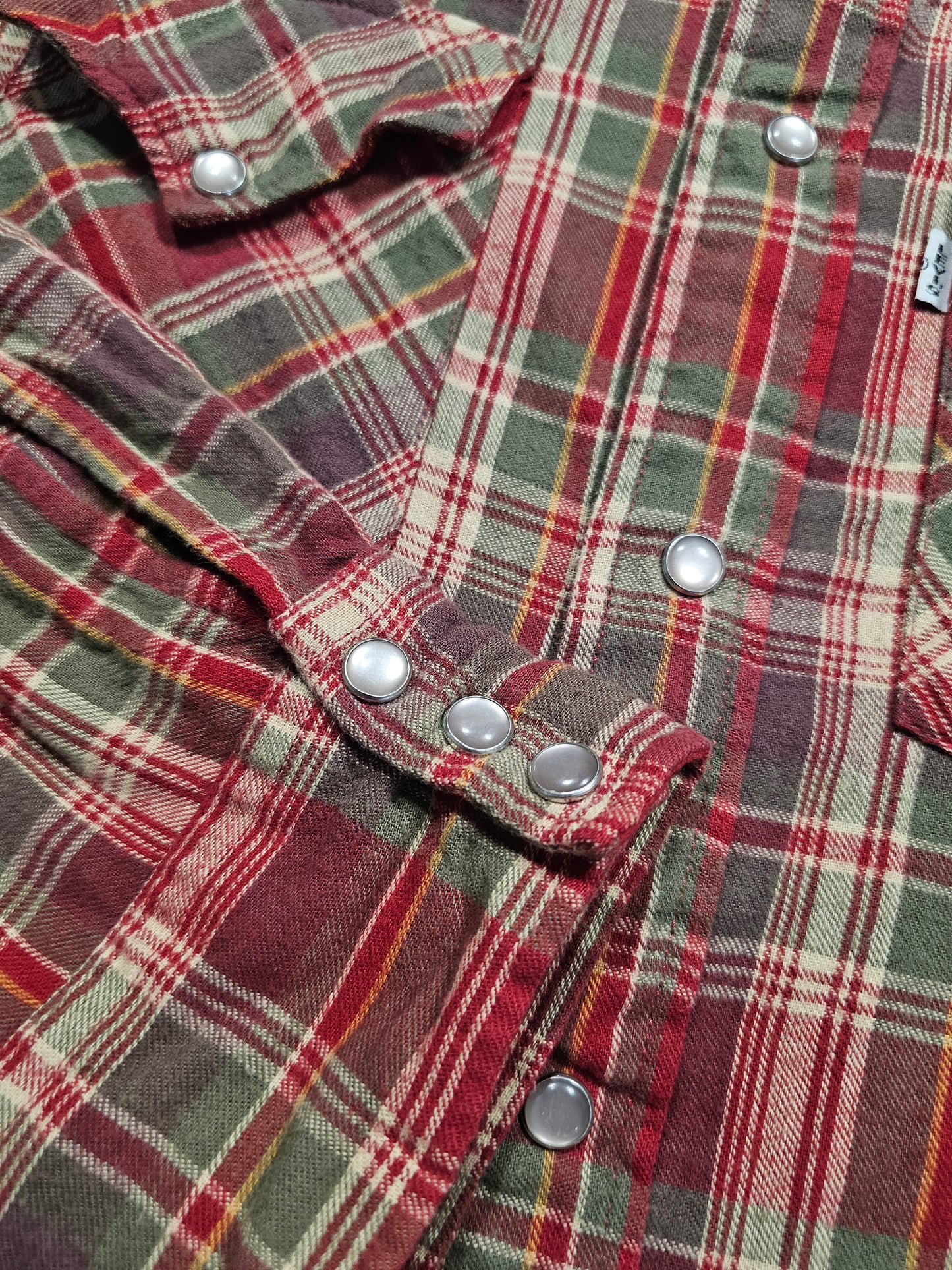 Chemise LVC Levi's Vintage Clothing 1950's Western Wear Flannel Shirt - Big E (XXL)