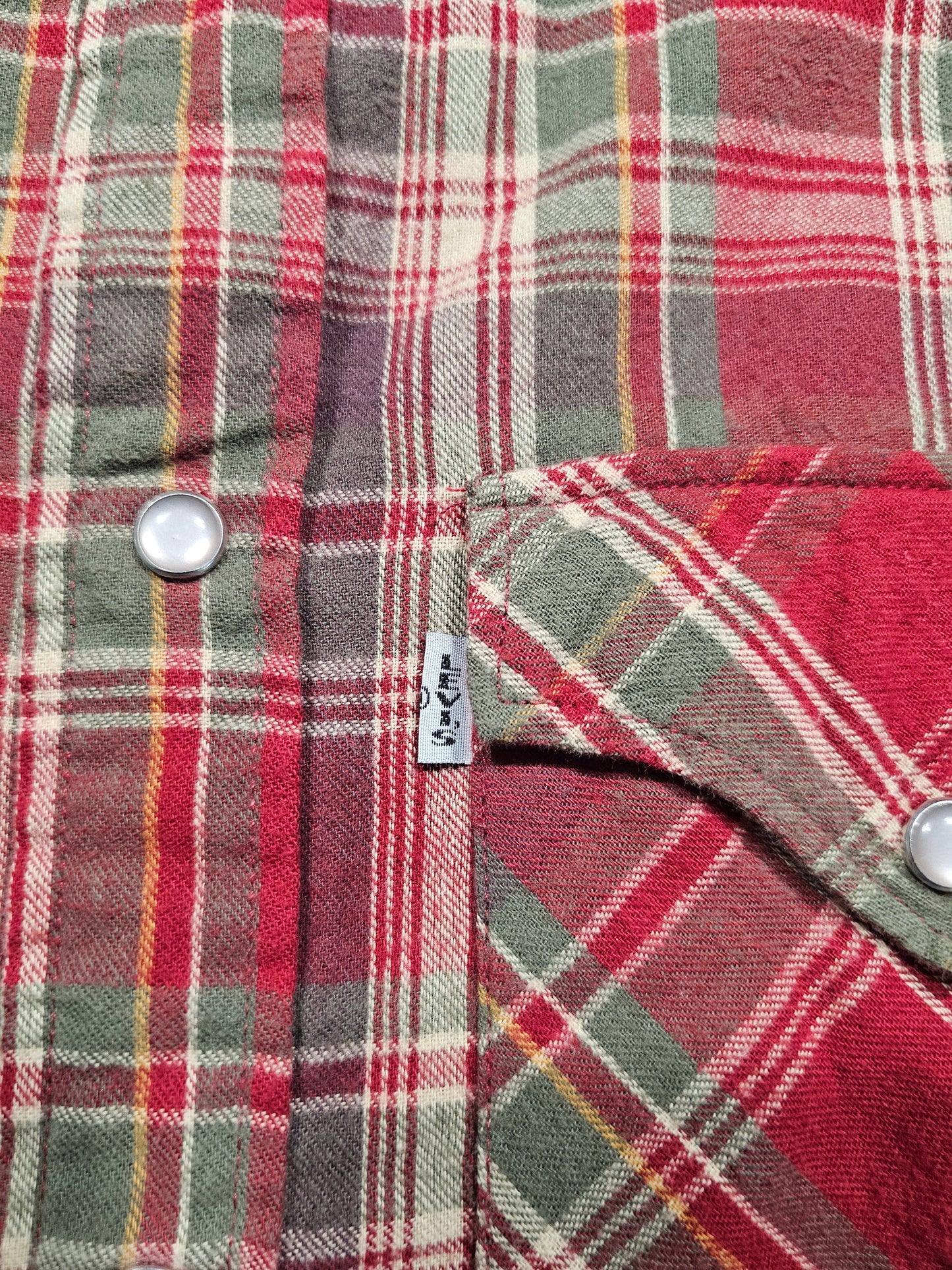 Chemise LVC Levi's Vintage Clothing 1950's Western Wear Flannel Shirt - Big E (XXL)