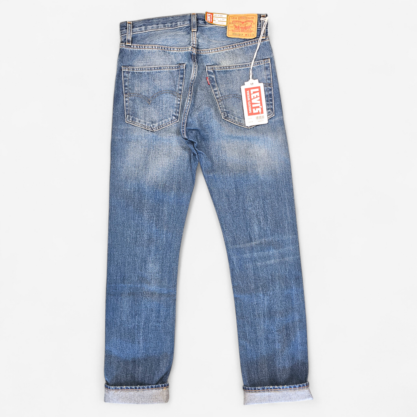 Jean LVC Levi's Vintage Clothing 505 1967 - Selvedge Big E (W32L34)