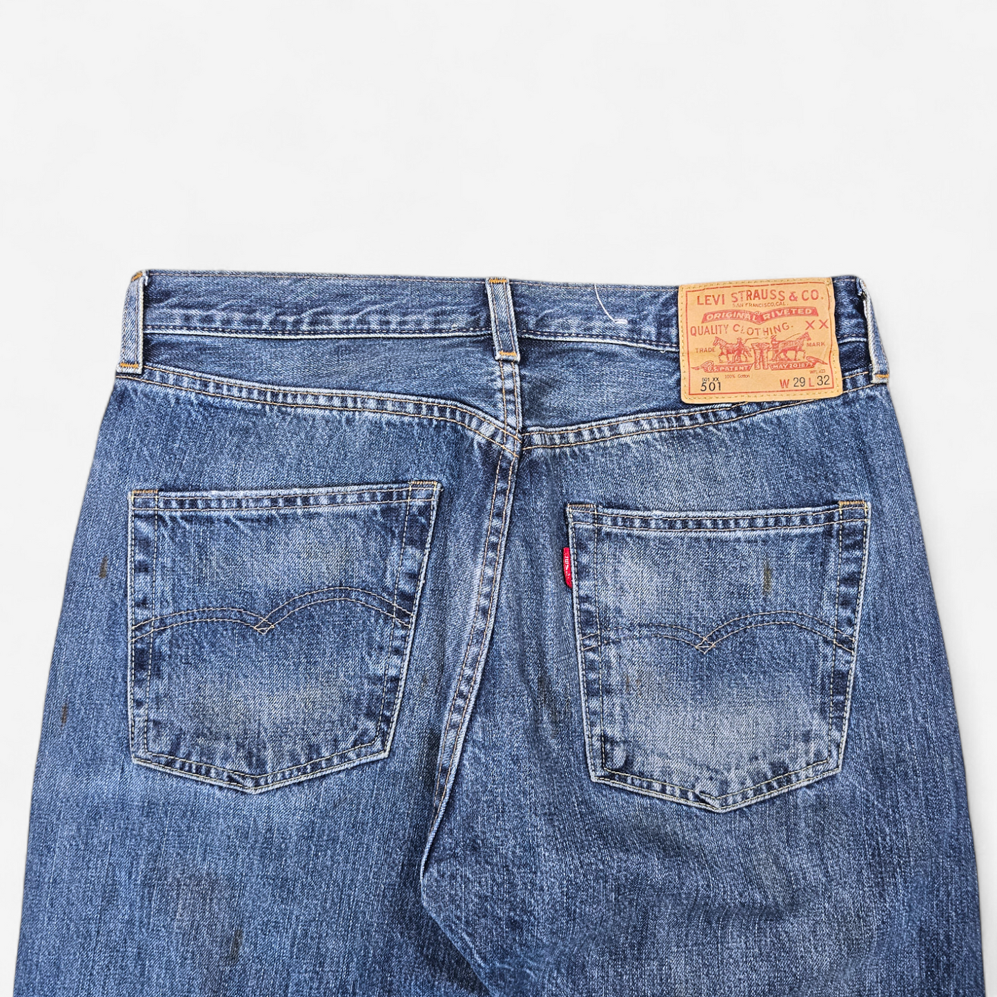 Jean LVC Levi's Vintage Clothing 501 1966 - Selvedge Big E (W29L32)