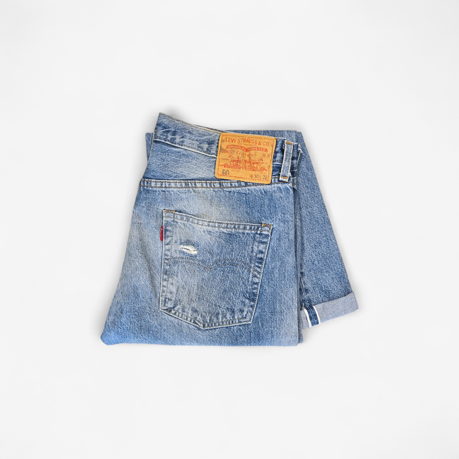 Jean LVC Levi's Vintage Clothing 501 1966 - Selvedge Big E