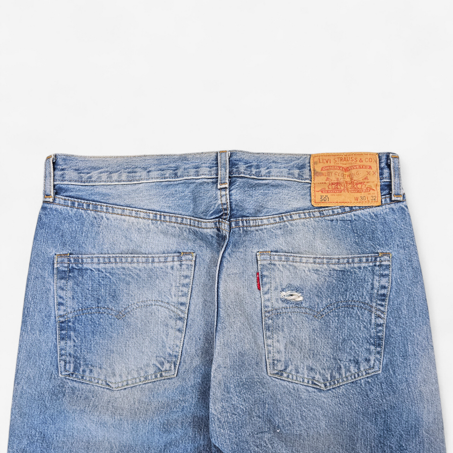 Jean LVC Levi's Vintage Clothing 501 1966 - Selvedge Big E (W30L30)