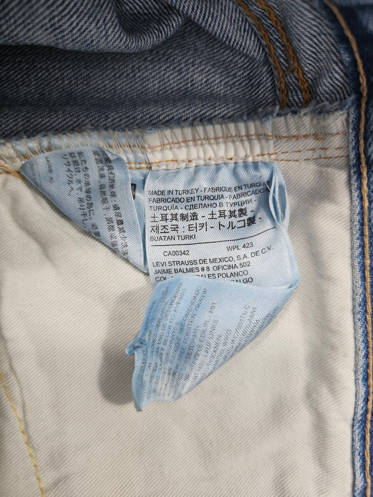 Jean LVC Levi's Vintage Clothing 501 1966 - Selvedge Big E (W30L30)