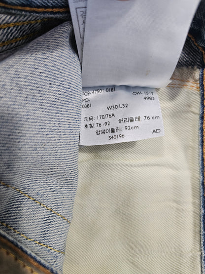Jean LVC Levi's Vintage Clothing 501 1947 - Selvedge Big E (W30L30)
