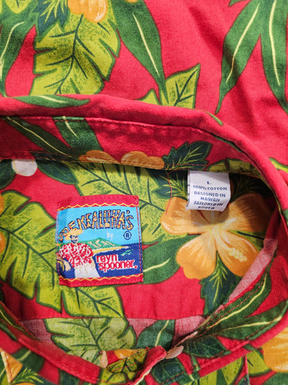 Hawaiian Shirt Vintage 90's Reyn Spooner Joe Kealoha's (L)