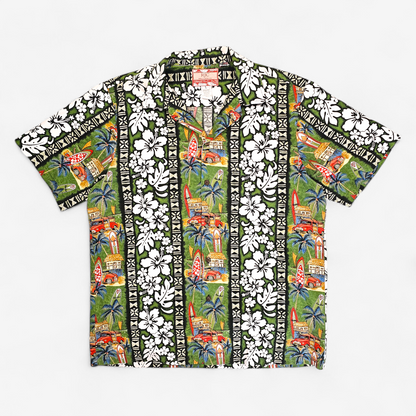 Hawaiian Shirt Vintage RJC - Made in Hawaii USA